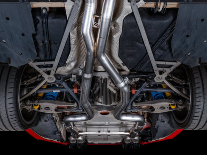 AWE Track Edition Catback Exhaust for BMW F8X M3/M4 - Diamond Black image 3