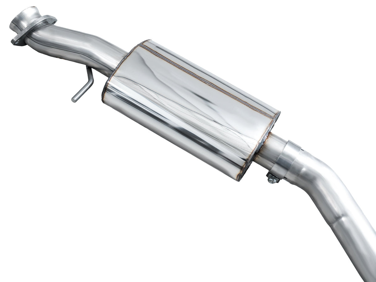 AWE Touring Edition Exhaust for GR Corolla - Diamond Black Tips image 20