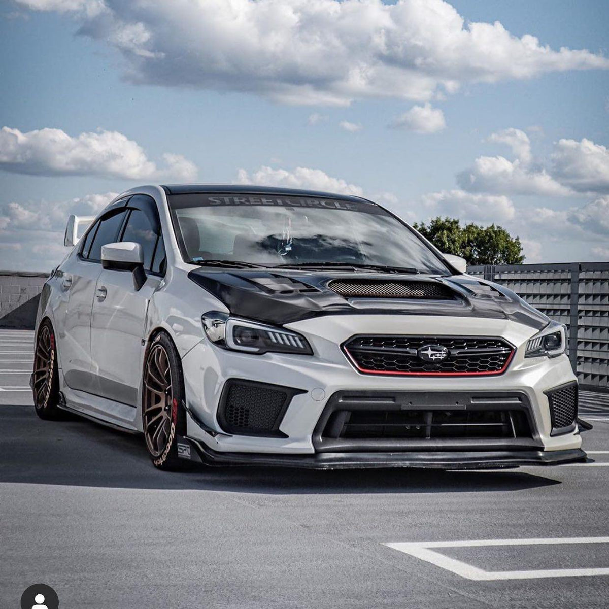2015-21 Subaru WRX | STi Window Visors Wind Deflectors Rain Guards image 4
