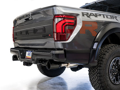 AWE SwitchPath™ Exhaust for Gen 3 Raptor R - Diamond Black Tips image 7
