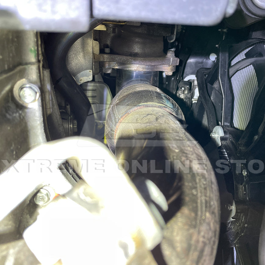 2017-21 Honda Civic 1.5T High Flow Cat / Catless Downpipe image 8