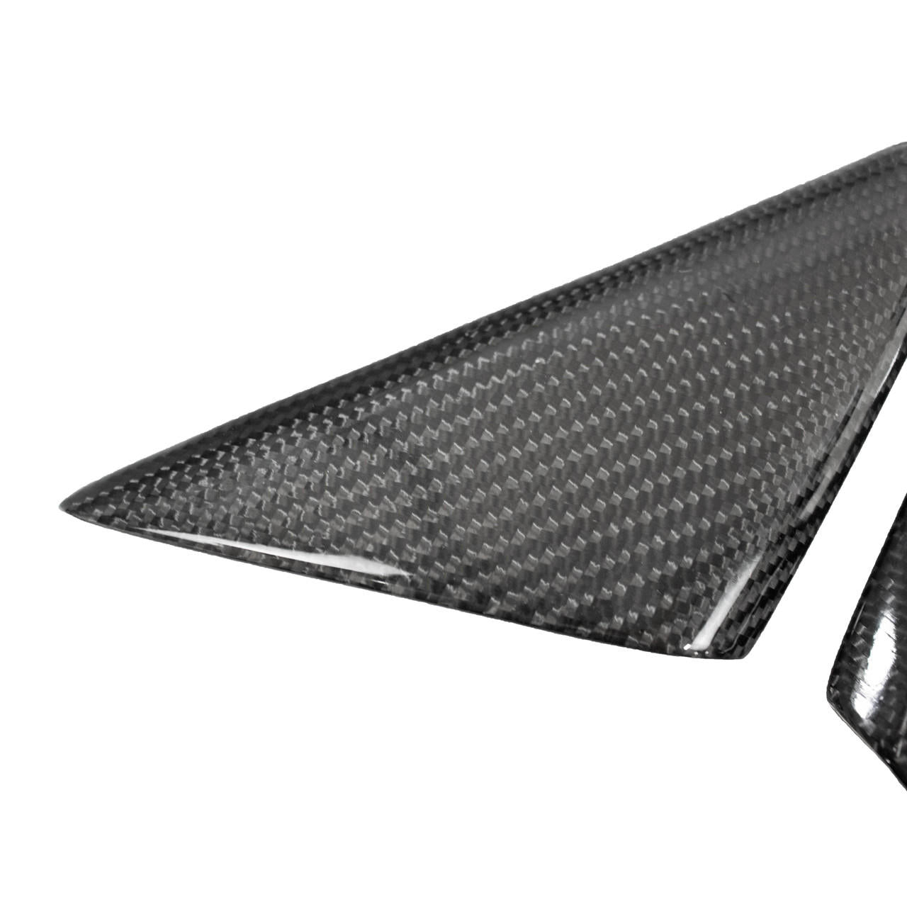 Carbon Fiber Outer Mirror Triangle Trim -  Porsche 991.1 and the 991.2