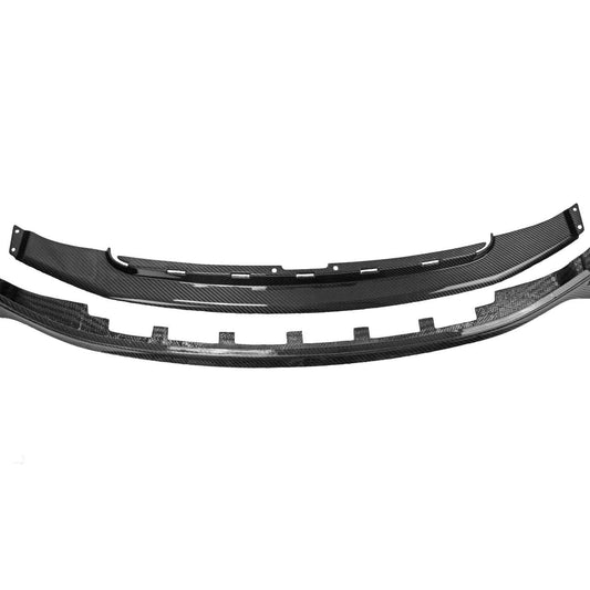 Carbon Fiber 2 Piece Front Bumper Splitter - Porsche 991.2