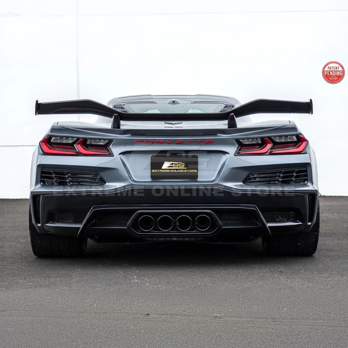 Corvette C8 Z06 W/ Z07 Package Factory Dry Carbon Fiber Rear High Wing Spoiler image 6