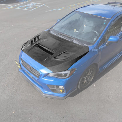 2015-21 Subaru WRX STI Front Vented Hood Cover image 3