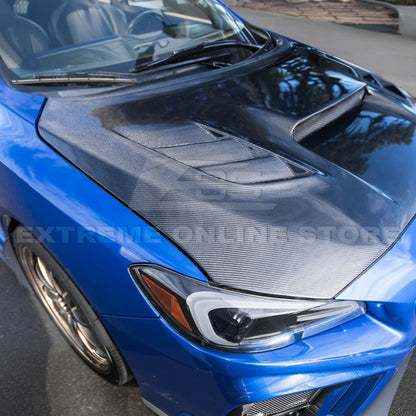 2015-21 Subaru WRX STI Front Vented Hood Cover image 4