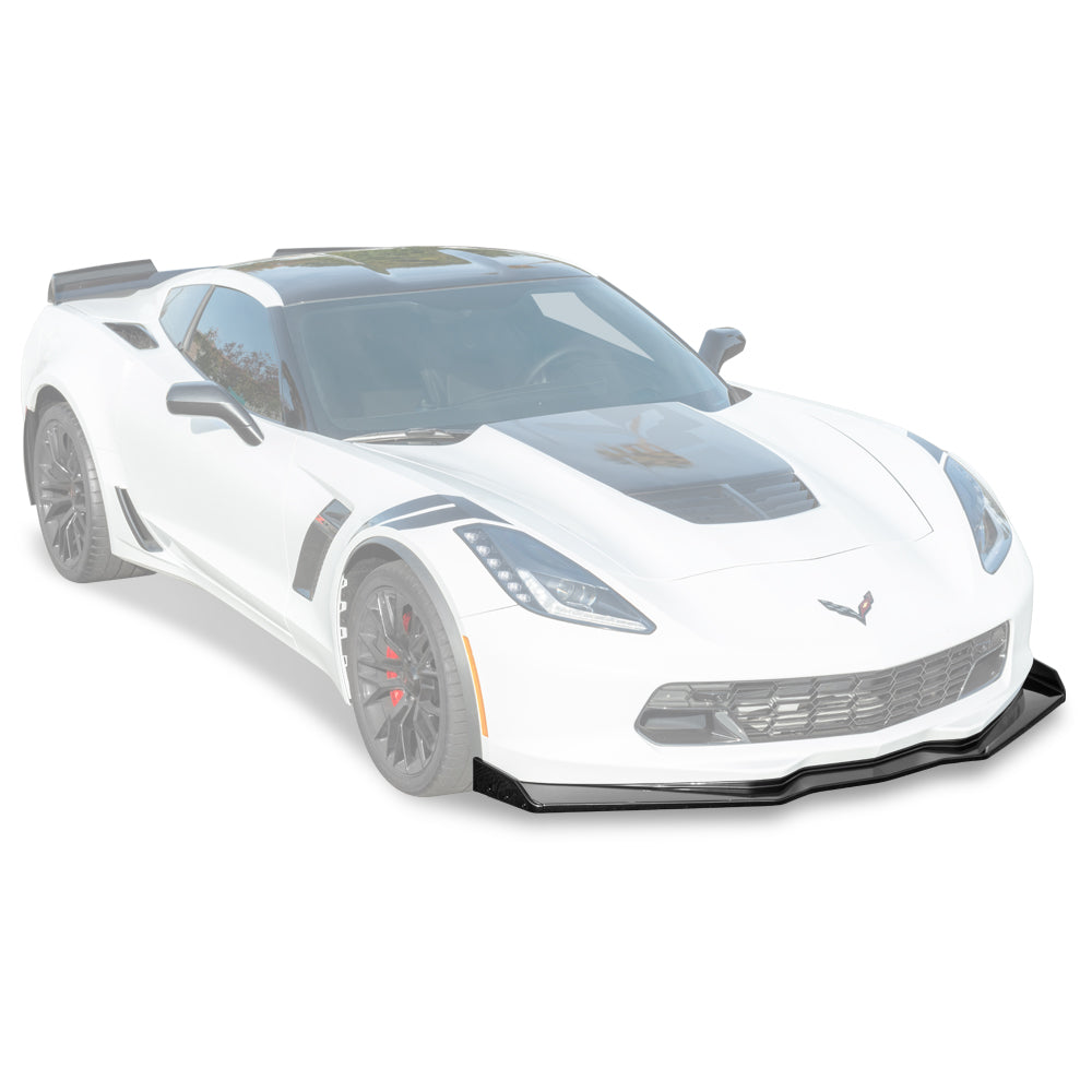 Corvette C7 Stage 2.5 ZR1 Conversion Extended Front Splitter image 3