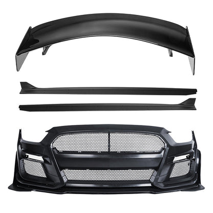 2015-23 Ford Mustang GT500 Conversion Full Body Kit image 2