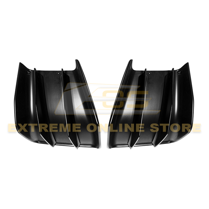 Corvette C7 Add On Rear Bumper Diffuser image 30