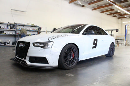 Carbon Fiber Front Wind Splitter - 2013-2017  Audi S5 /RS5 (Stock Bumper)