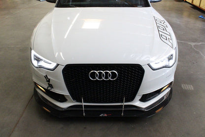 Carbon Fiber Front Wind Splitter - 2013-2017  Audi S5 /RS5 (Stock Bumper)
