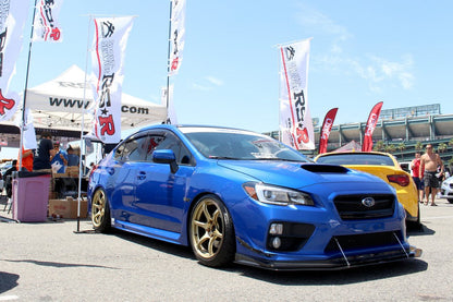 Carbon Fiber Wind Splitter w/ Rods-Subaru WRX/STI 2015-2017 (APR Performance Lip)