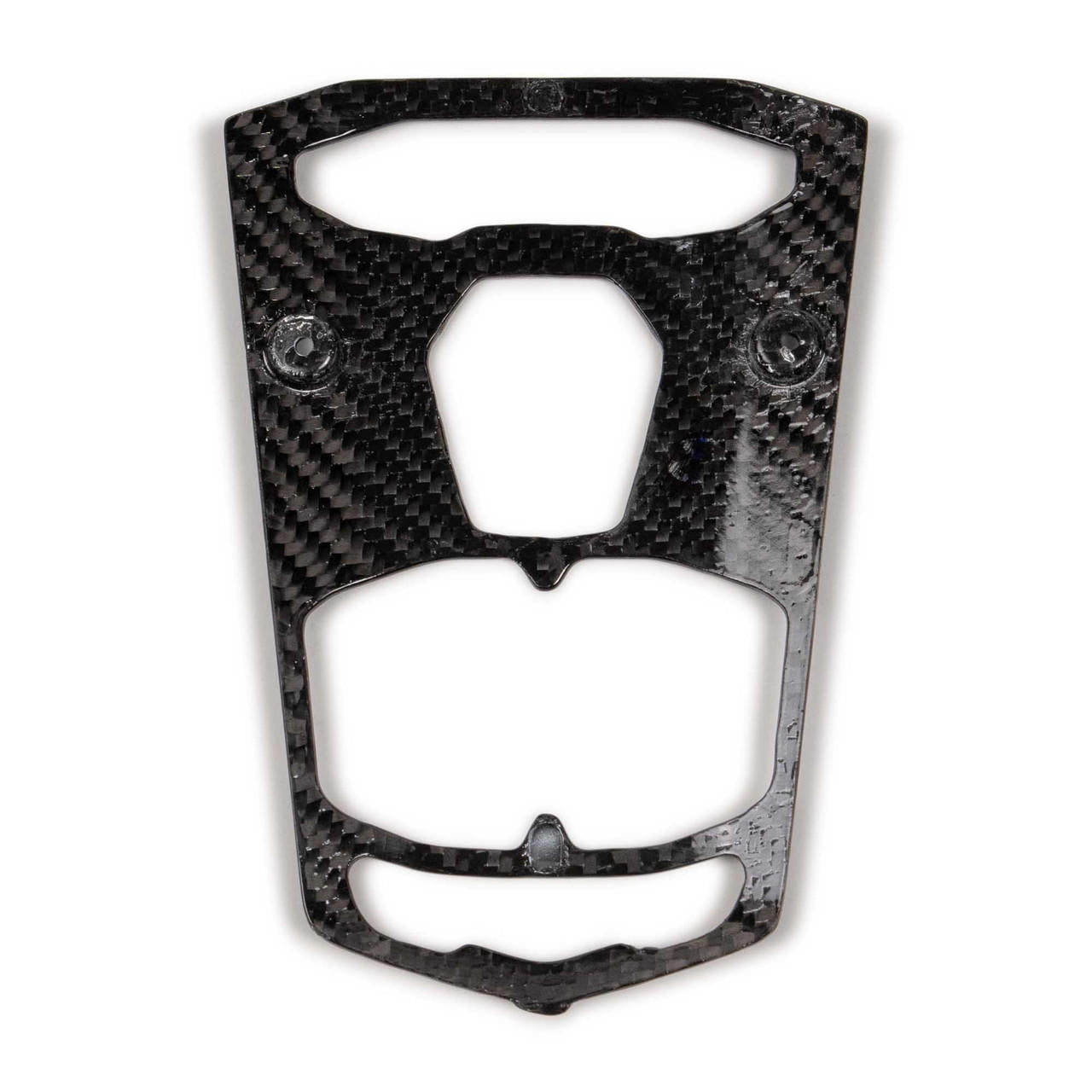 Carbon Fiber Small Center Console Start Plate - Lamborghini Aventador