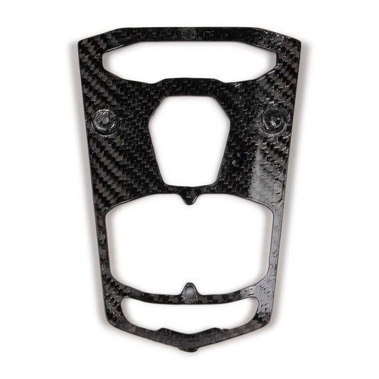 Carbon Fiber Small Center Console Start Plate - Lamborghini Aventador