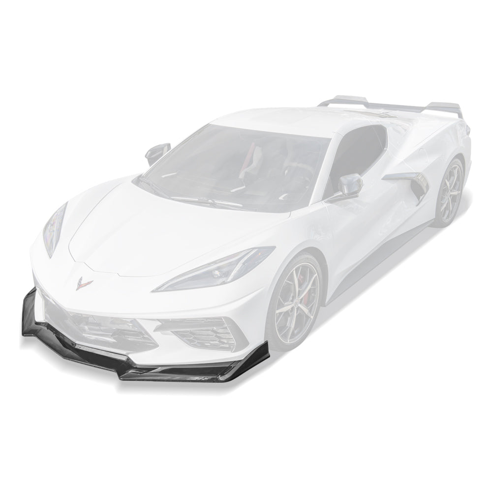Corvette C8 Stingray Front Splitter [5-Piece Extended Version] image 3