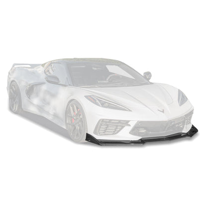 Corvette C8 Stingray Front Splitter [5-Piece Extended Version] image 1
