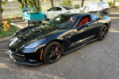 Corvette C7 Z06 Conversion Side Skirts Rocker Panels image 6