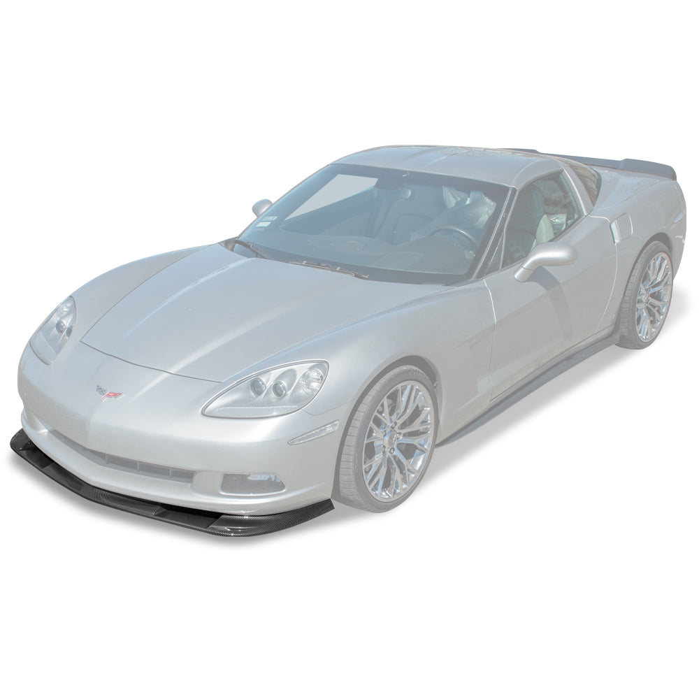 Corvette C6 Base Extended Front Splitter Lip | ZR1 Conversion Package image 26