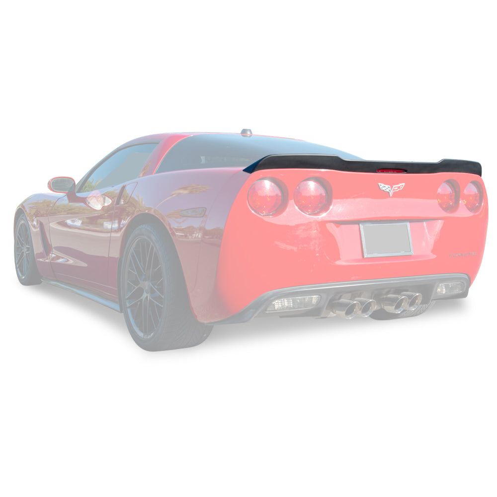 Corvette C6 ZR1 Extended Rear Trunk Spoiler image 3