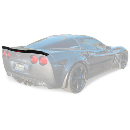 Corvette C6 ZR1 Extended Rear Trunk Spoiler image 18