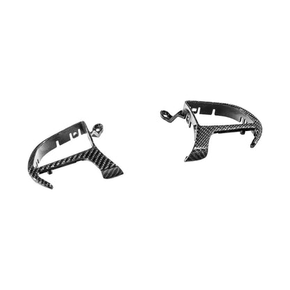 2015-Up Dodge Charger Challenger Durango Carbon Fiber Steering Wheel Button Trim Bezel Replacements image 8