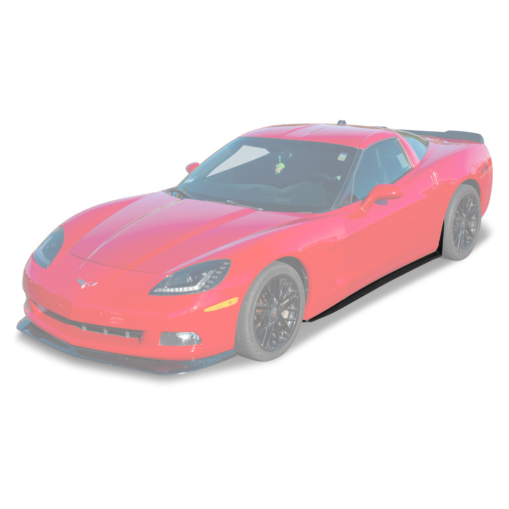 Corvette C6 Base | ZR1 Conversion Side Skirts Rocker Panels image 3