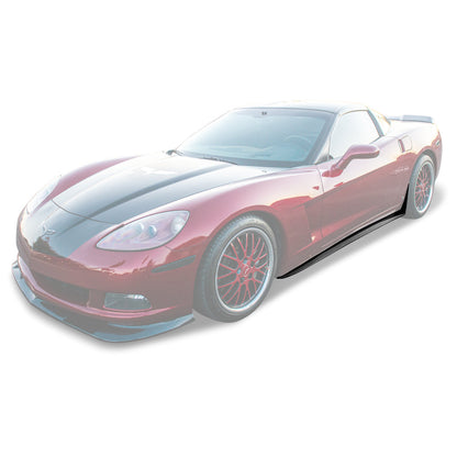 Corvette C6 Base | ZR1 Conversion Side Skirts Rocker Panels image 18