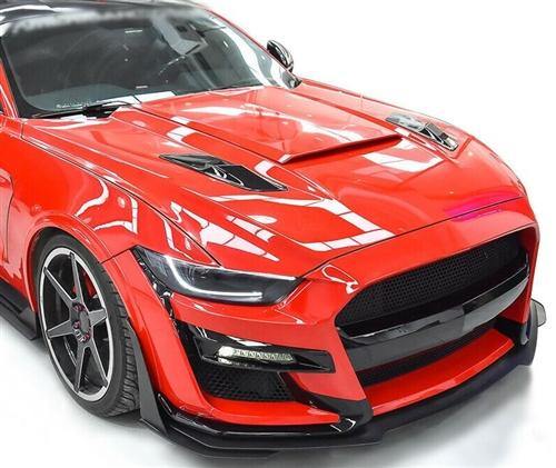 2015-17 Ford Mustang GT500 Conversion Front Bumper Kit image 13