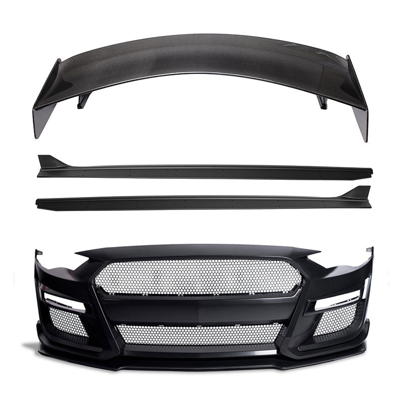 2015-23 Ford Mustang GT500 Conversion Full Body Kit image 14