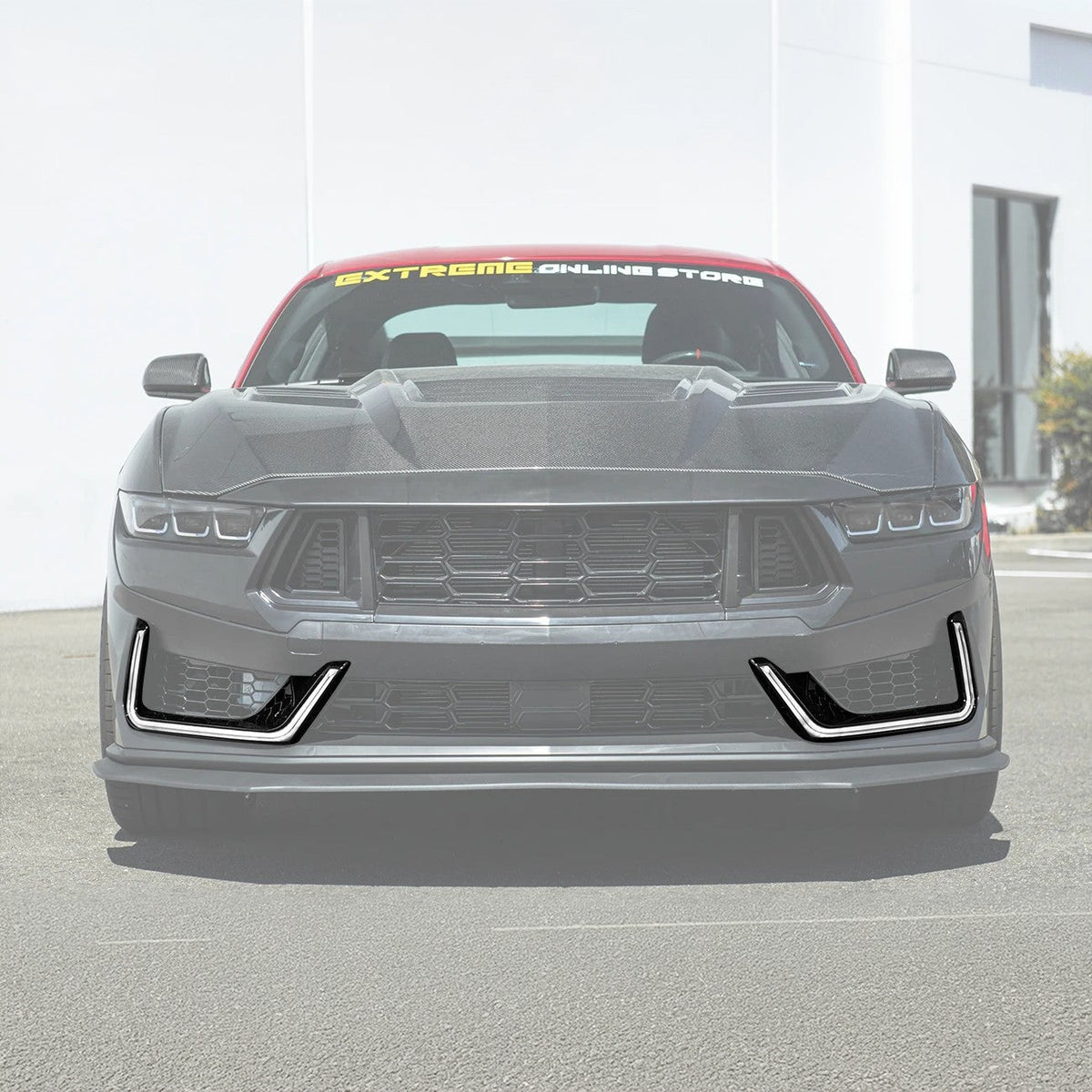 2024-Up Mustang Dark Horse Style Bumper DRL Light Bar image 1