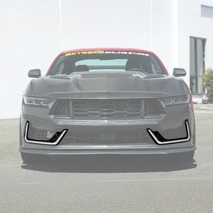 2024-Up Mustang Dark Horse Style Bumper DRL Light Bar image 1