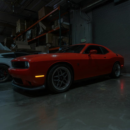 2015-23 Dodge Challenger | Front Bumper Amber LED Reflector Side Marker Light image 45