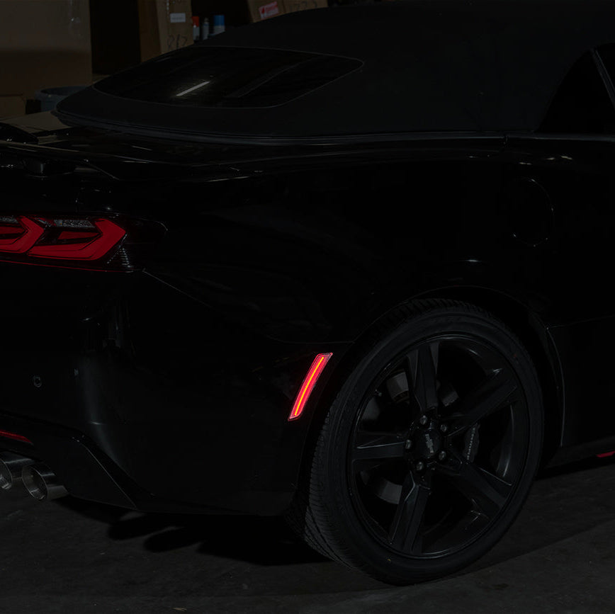 2016-24 Chevrolet Camaro | Rear Bumper Red LED Side Marker image 1