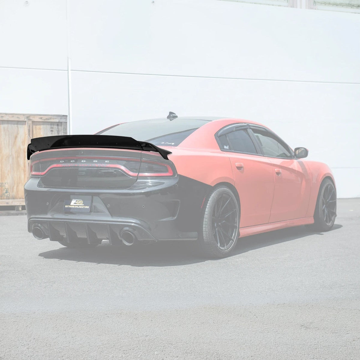 2015-23 Charger | SRT Redeye Style Rear Wing Wickerbill Spoiler image 2