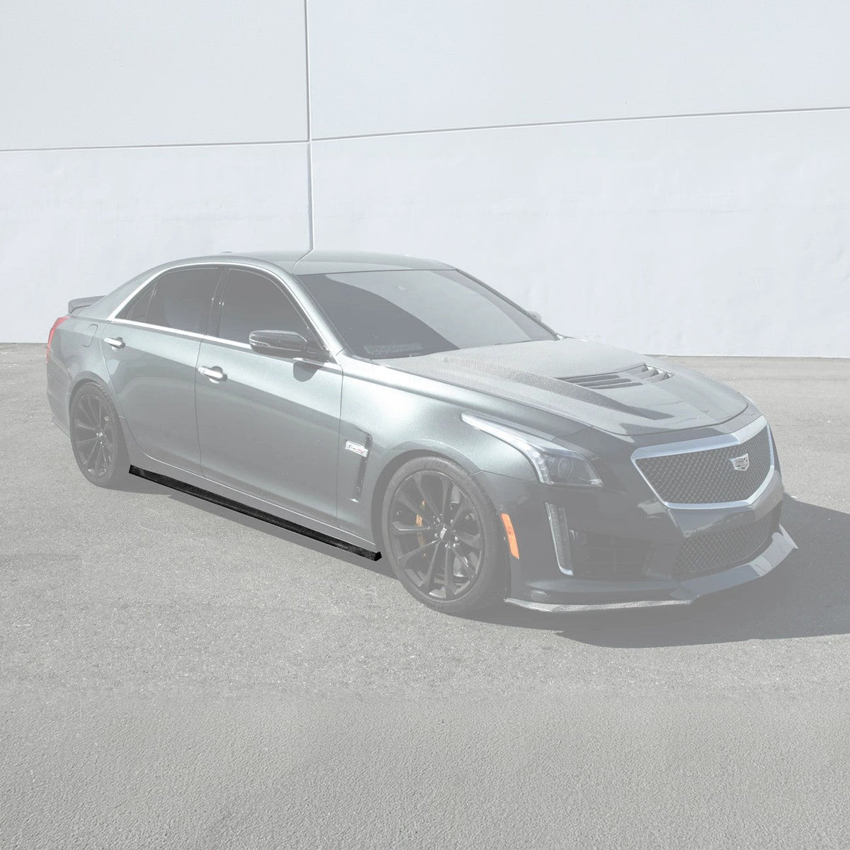 2016-19 Cadillac CTS-V | CARBON FIBER Package V2 Side Skirts image 3