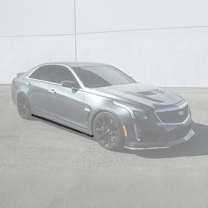 2016-19 Cadillac CTS-V | CARBON FIBER Package V2 Side Skirts image 3