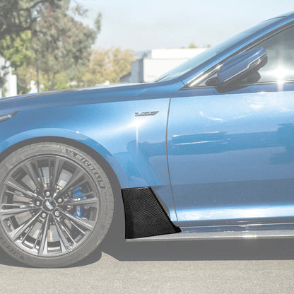 2020-Up Cadillac CT5-V Blackwing | Dry Carbon Fiber Side Fender Lower Piece image 3