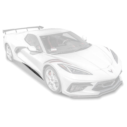 Chevrolet Corvette C8 Z51 Package Side Skirts image 27