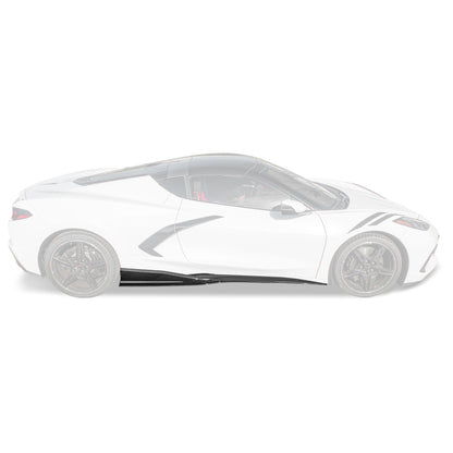 Chevrolet Corvette C8 3VM Side Skirts image 3