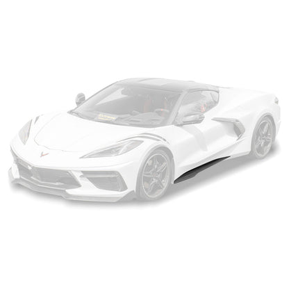 Chevrolet Corvette C8 Z06 Conversion Side Skirts image 3