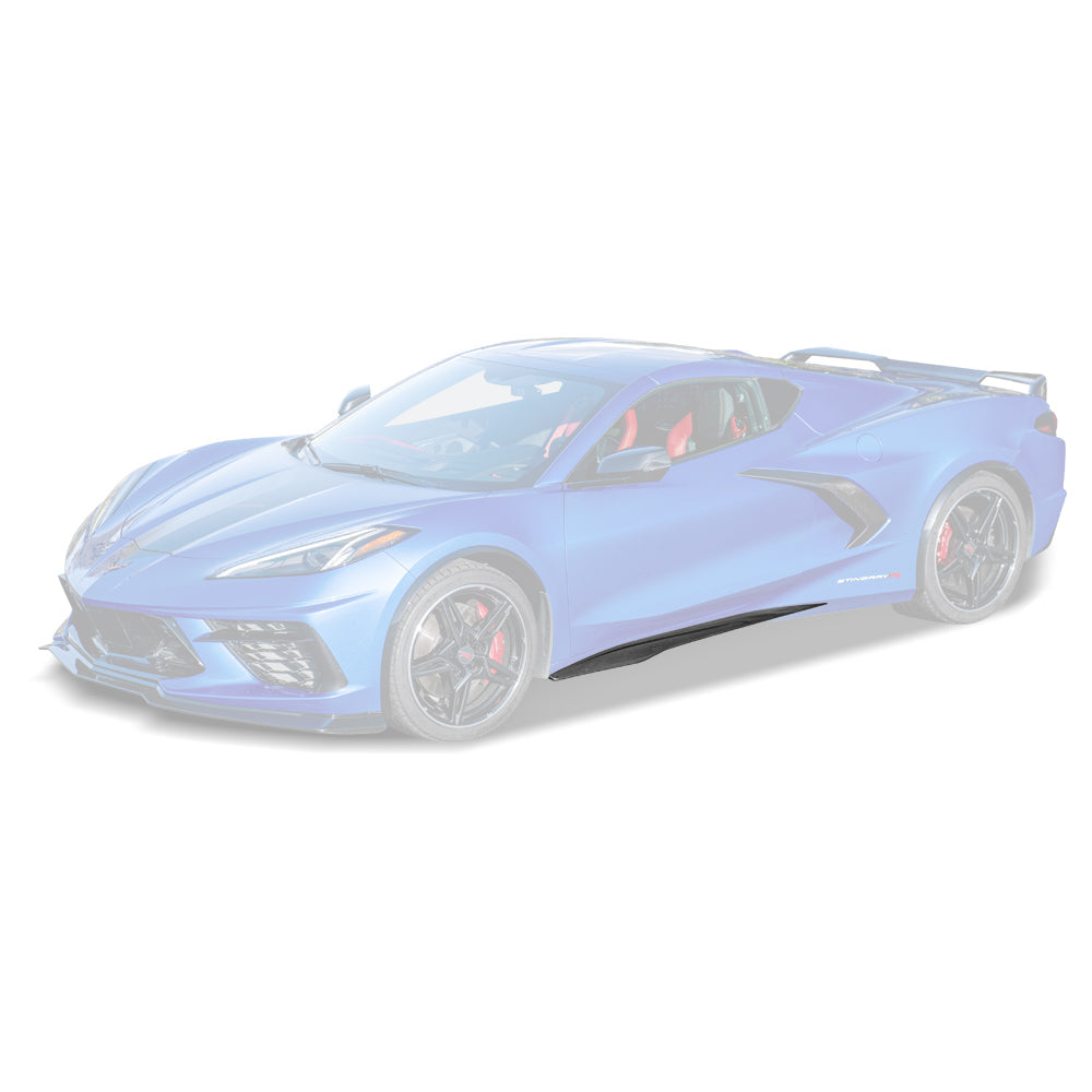 Chevrolet Corvette C8 Z06 Conversion Side Skirts image 26