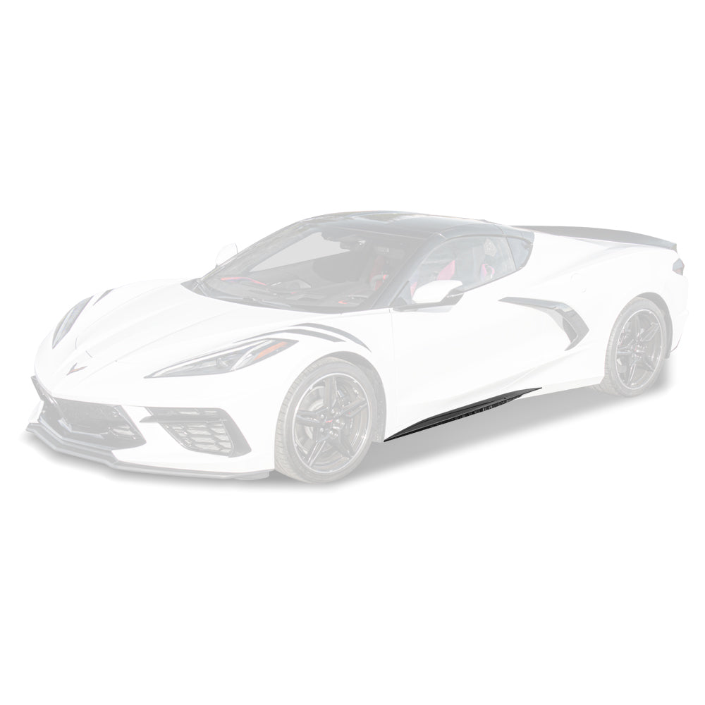 Chevrolet Corvette C8 Z51 Package Side Skirts image 3