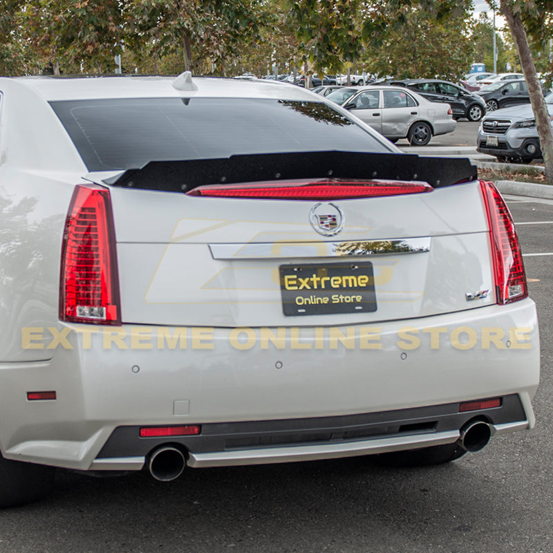 2009-15 Cadillac CTS-V Sedan Wickerbill Rear Trunk Spoiler image 3