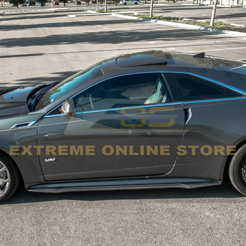 2009-15 Cadillac CTS-V Coupe Carbon Fiber Side Skirts image 8