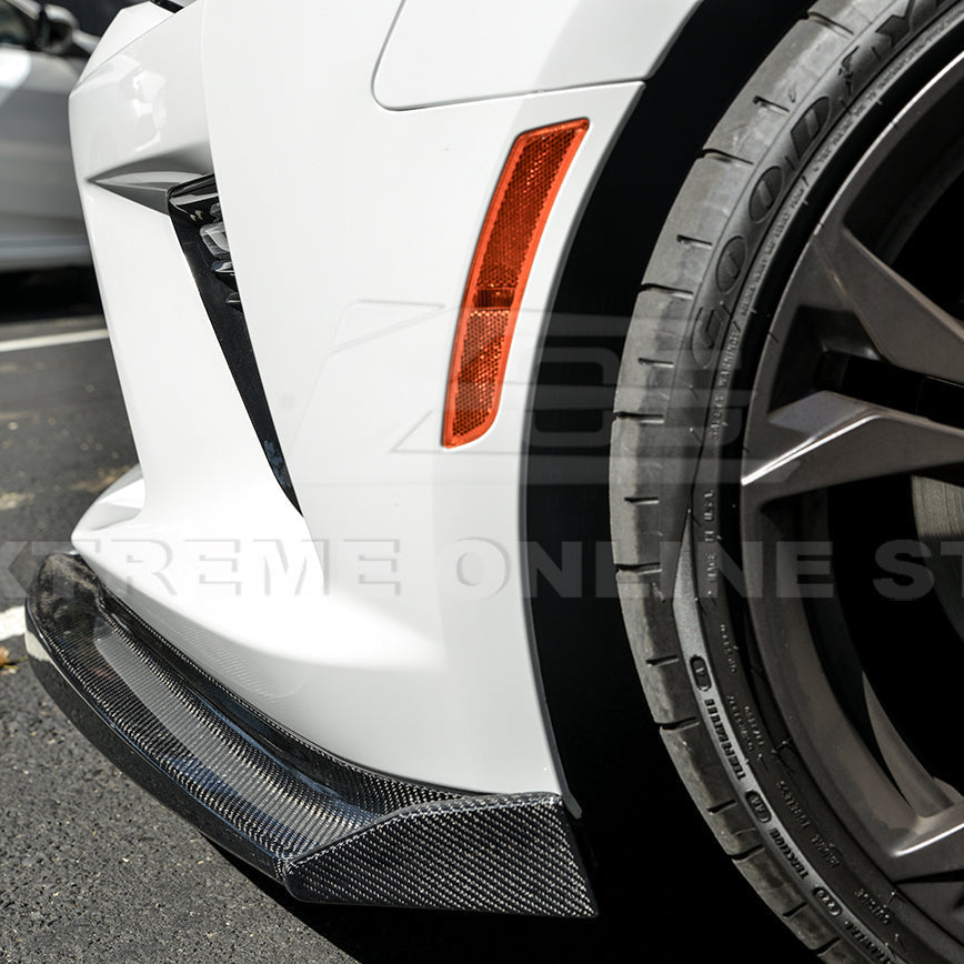 2016-Up Camaro SS | T6 Style Front Lip Splitter w/ Side End Cap image 27