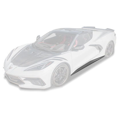 Corvette C8 EOS Performance Side Skirts image 3