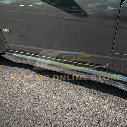 2009-15 Cadillac CTS-V Coupe Carbon Fiber Side Skirts image 5