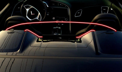WindRestrictor® C7 Convertible Rear Add On Wind Deflector image 14