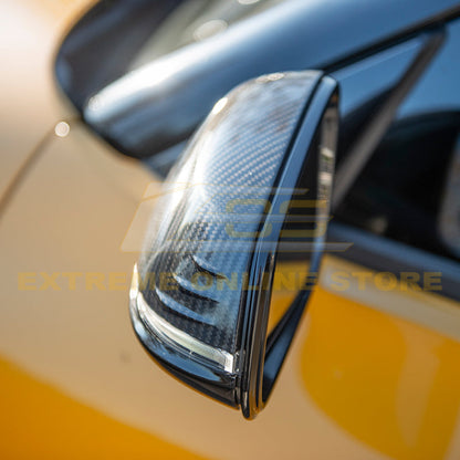 2020-Up Toyota Supra Carbon Fiber Mirror Covers image 9