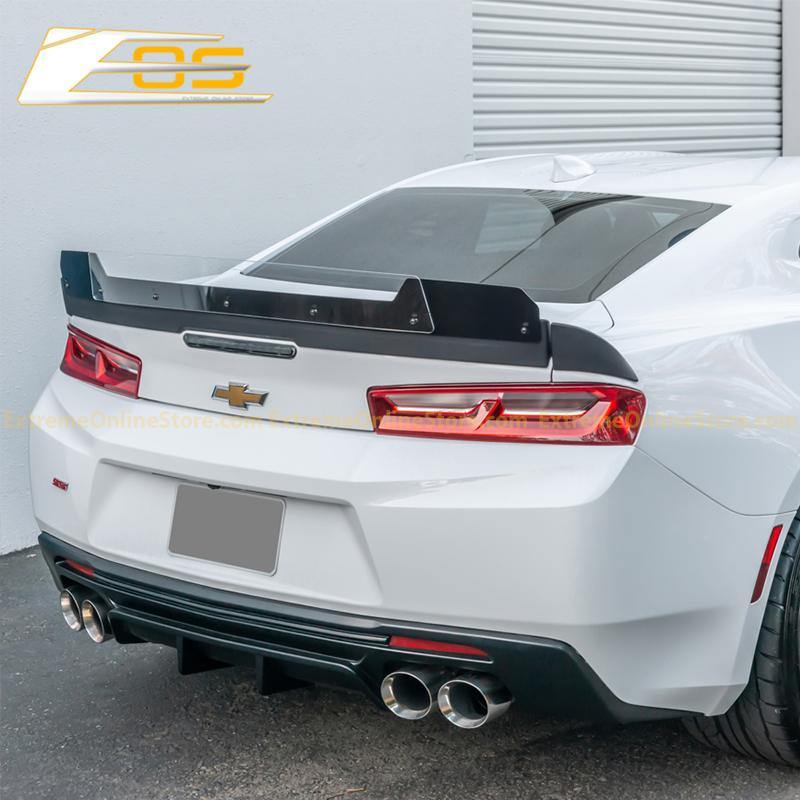 2016-24 Camaro 1LE Extended V2 Wickerbill Rear Spoiler image 2